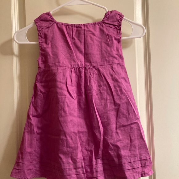 Mexx Girls Purple Flower Dress, size 4 - Picture 2 of 4